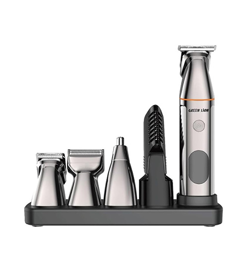 ماشین اصلاح 5 در 1 گرین لاینGreen Lion Multi-Function Hair Clipper Set 600mAh مدل 46504