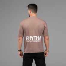 تیشرت باکسی مچینست ماکان یقه گرد مردانه طرح دار مدل 47585