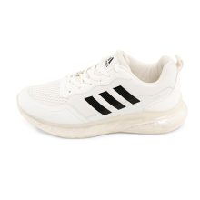 کفش اسپرت Adidas  مردانه سفید بندی مدل 44002