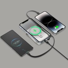 پاوربانک قابل حمل گرین لاین مگ سیف MagPulse 10000mAh MagSafe Power Bank مدل 47230