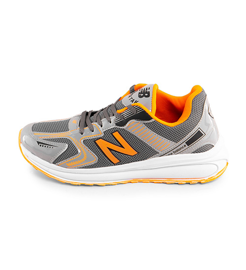 کفش اسپرت New Balance مردانه طوسی بندی مدل 43166