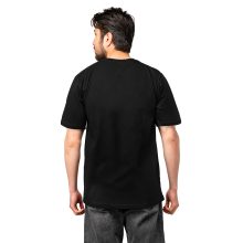 تیشرت Brdince یقه گرد مردانه مشکی نخ پنبه طرح دار مدل 47485