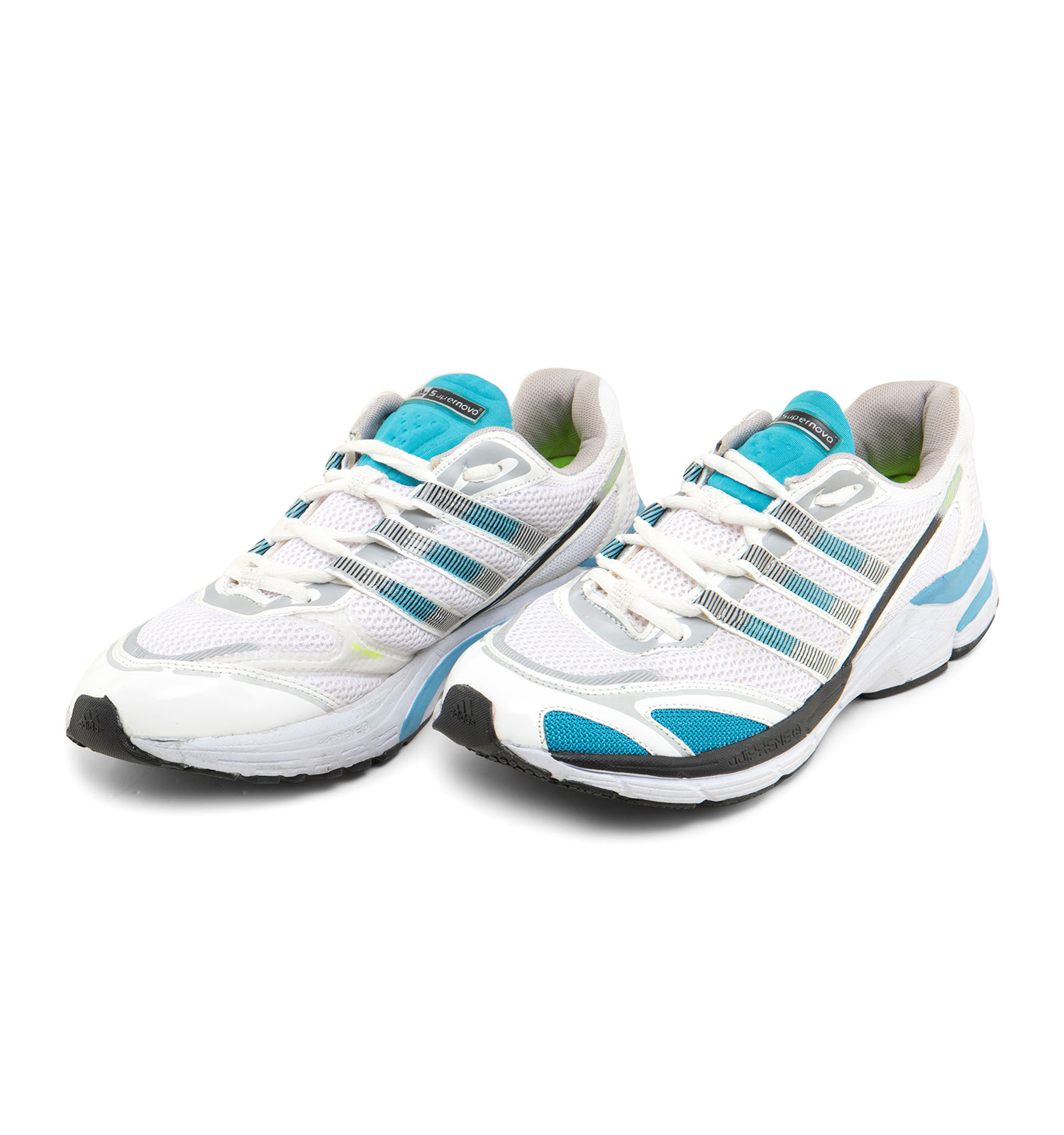 کفش اسپرت Adidas مردانه سفید بندی مدل 46434