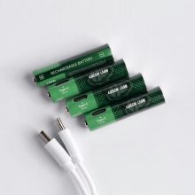 باتری نیم قلمی گرین لاین قابل شارژ Green Lion Rechargeable Battery AAA مدل 47225