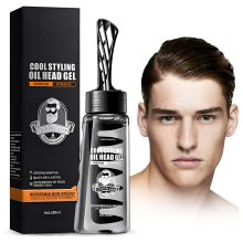ژل مو تثبیت کننده و حالت دهنده ی مو آقایان حجم ۲۸۰ گرم COOL STYLING OIL HEAD GEL SADOER مدل 46811
