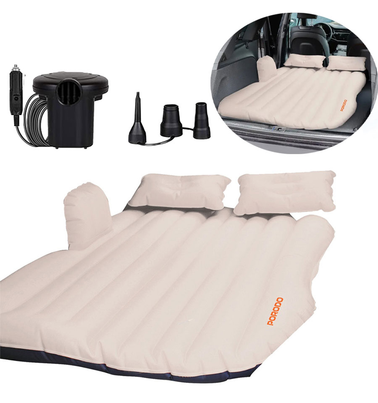 تشک بادی پرودو Lifestyle Car Mattress مدل 47251