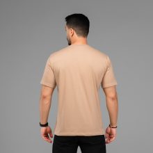 تیشرت یقه گرد مردانه نخ پنبه طرح دار مدل 47580