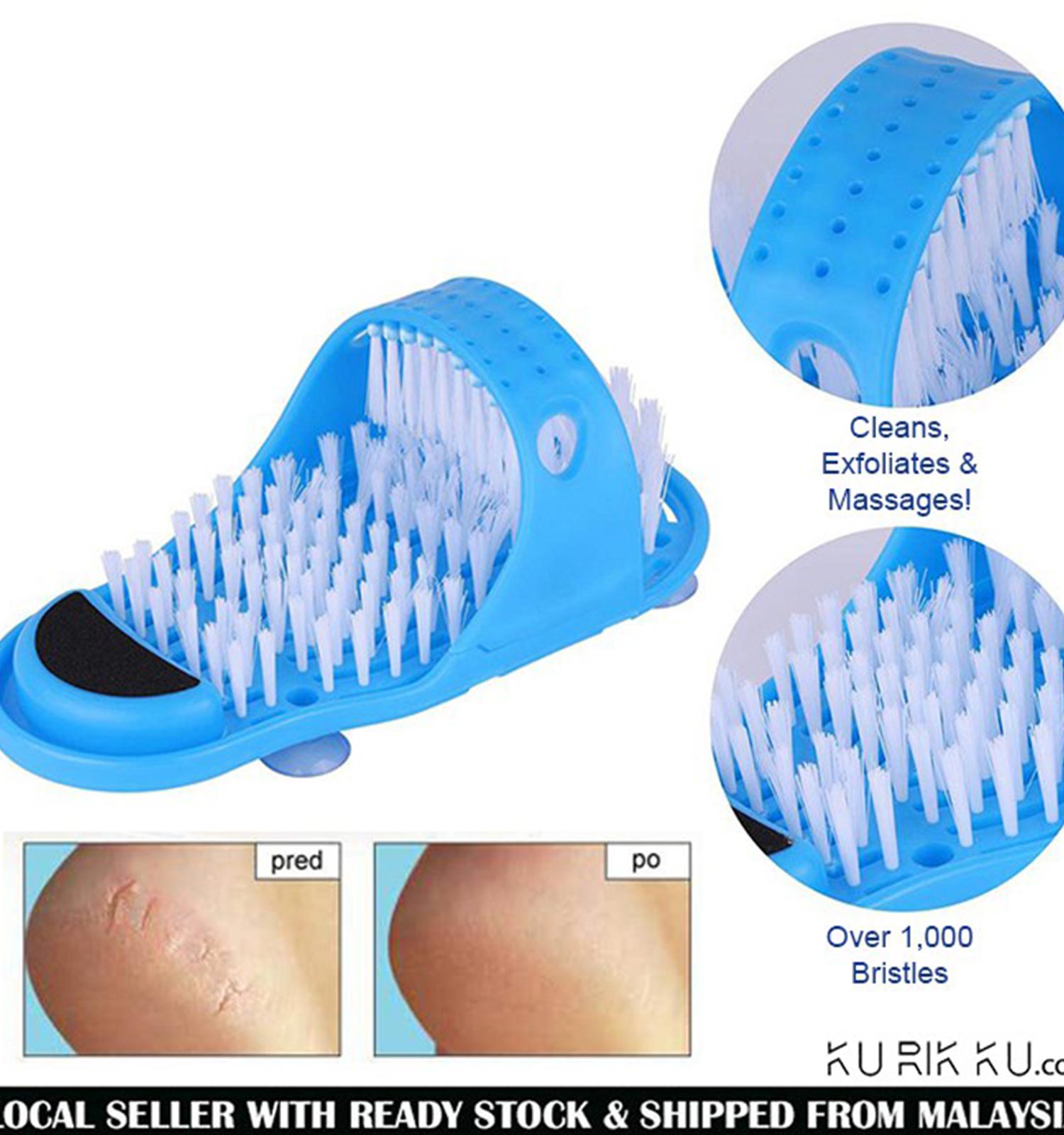 دمپایی فرچه ای Easy Feet مدل 42303