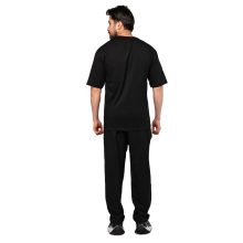 ست تیشرت و شلوار مردانه ورزشی تیم ملی آلمان سفید مشکی یقه گرد مدل 46956