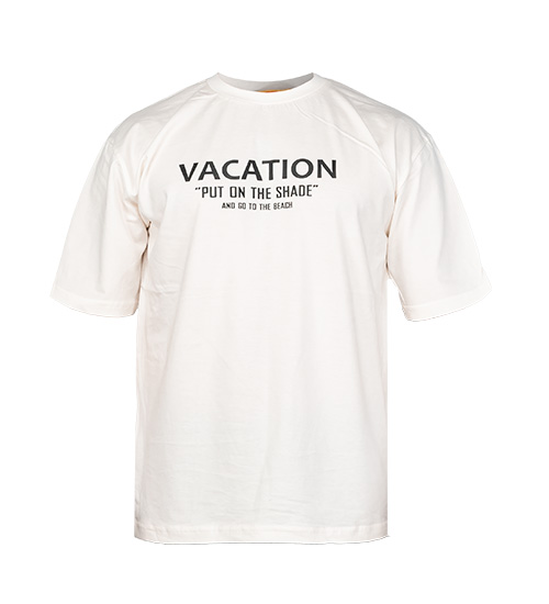 تیشرت Vacation یقه گرد مردانه طرح دار مدل 47379