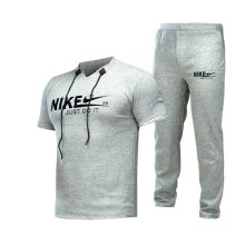 ست مردانه تیشرت و شلوار Nike طرح دار مدل 48209