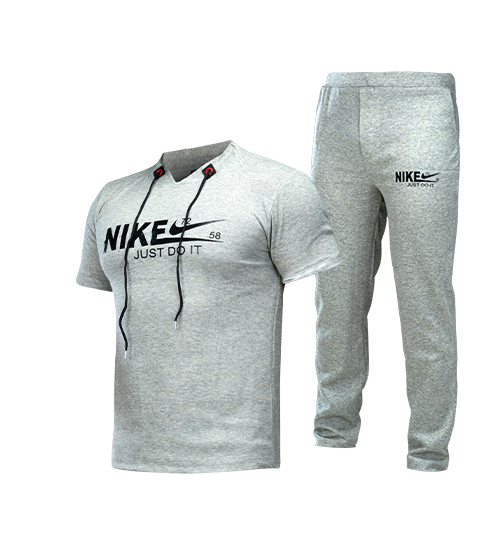 ست مردانه تیشرت و شلوار Nike طرح دار مدل 48209