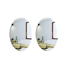 پک دوتایی آینه نشکن بیضی سایز 25×40 مدل 44737