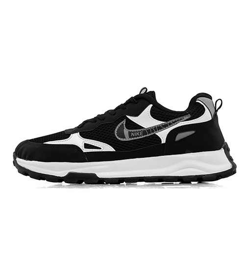 کفش اسپرت Nike مردانه مشکی سفید بندی مدل 47951