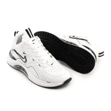 کفش اسپرت Nike  مردانه سفید بندی چرم مصنوعی   مدل 42690