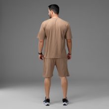 ست تیشرت و شلوارک مردانه طرح دار Nike یقه گرد مدل 47710