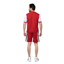 ست تیشرت و شلوارک مردانه باشگاهی آرسنال یقه گرد مدل 47030
