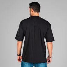 تیشرت Balenciaga یقه گرد مردانه لش مشکی نخ پنبه طرح دار مدل 48025