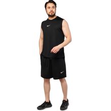 ست رکابی و شلوارک یقه گرد مردانه Nike مشکی مدل 47218