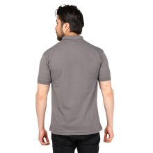 پولوشرت Polo مردانه طوسی جودون ساده مدل 47355