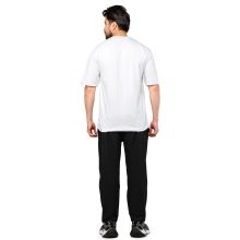 ست تیشرت و شلوار مردانه ورزشی تیم ملی آلمان مشکی سفید یقه گرد مدل 46955