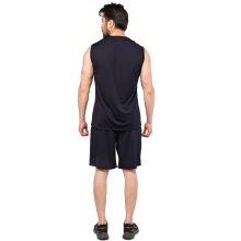 ست رکابی و شلوارک یقه گرد مردانه Adidas مدل  47217