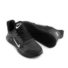 کفش اسپرت مردانه مشکی Nike بندی مدل 44253