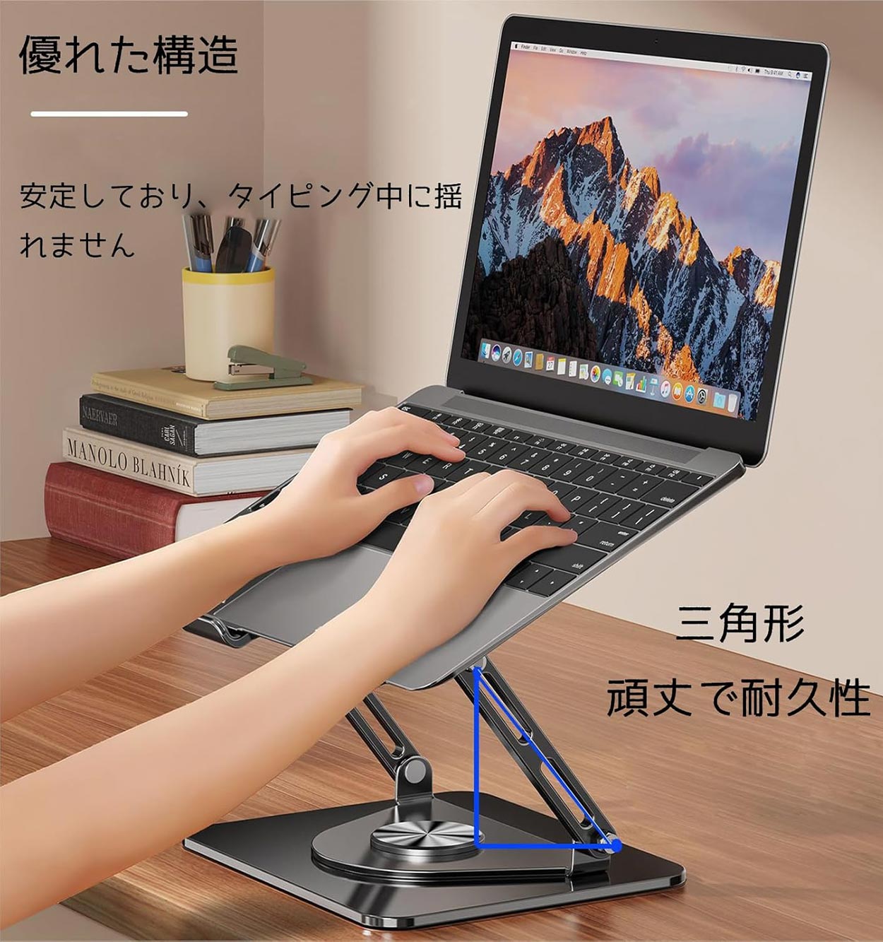 پایه نگهدارنده لپ تاپ گرین لاین Green Lion 360 Rotatable Laptop Stand مدل 47825