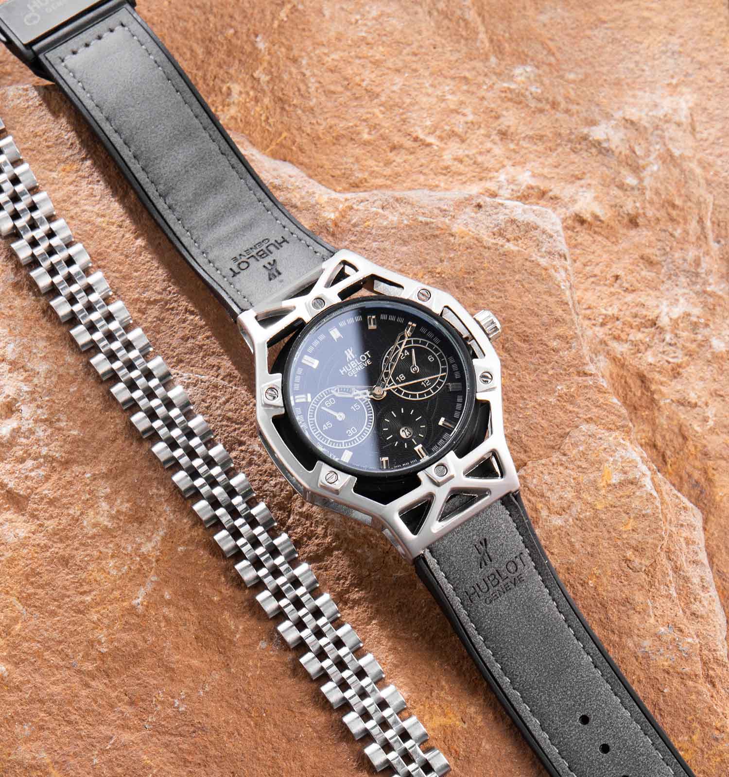 ساعت مچی عقربه ای مردانه Hublot مدل 45048