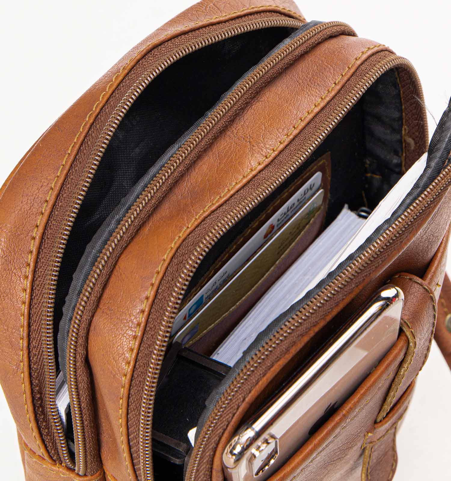ست کیف دوشی و کیف پول Ecco مدل 23304