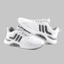 کفش اسپرت Adidas مردانه سفید بندی مدل 48094