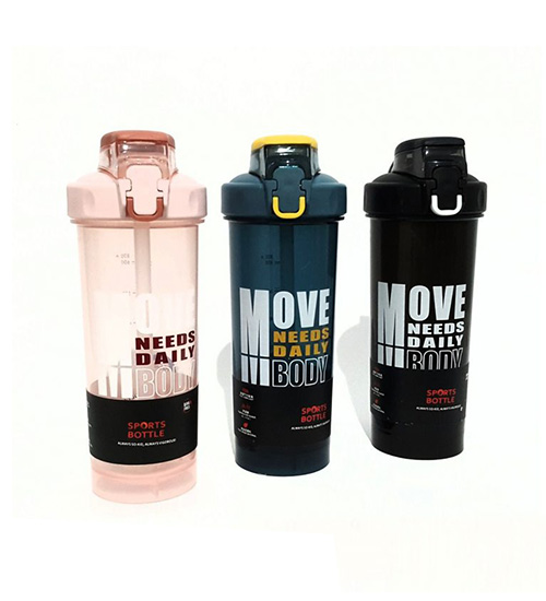 شیکر قمقمه نی دار 800 میلی  Move body مدل 46481