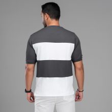 تیشرت یقه گرد مردانه نخ پنبه رینگی مدل 48038