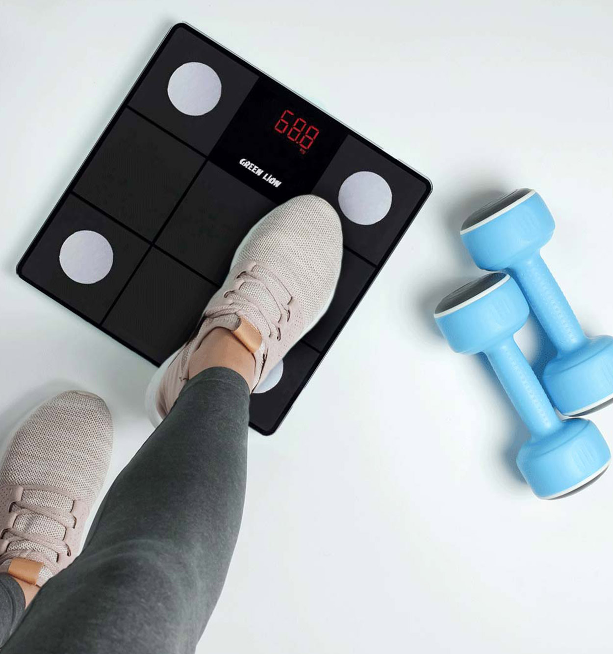ترازوی هوشمند گرین لاین Smart Body Scale Simple & Fashionable Pattern مدل 47245