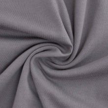 تیشرت یقه دار نیم زیپ مردانه طوسی نخ پنبه ساده مدل 48164
