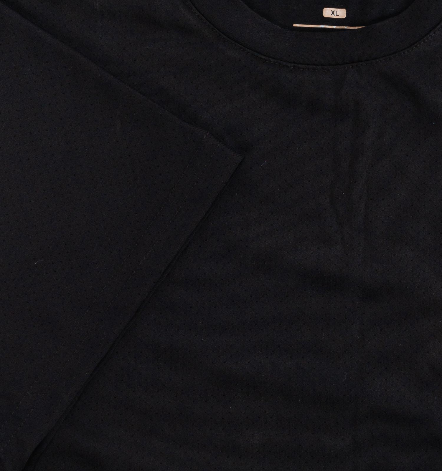 تیشرت ورزشی Adidas یقه گرد مردانه مشکی ساده مدل 47194