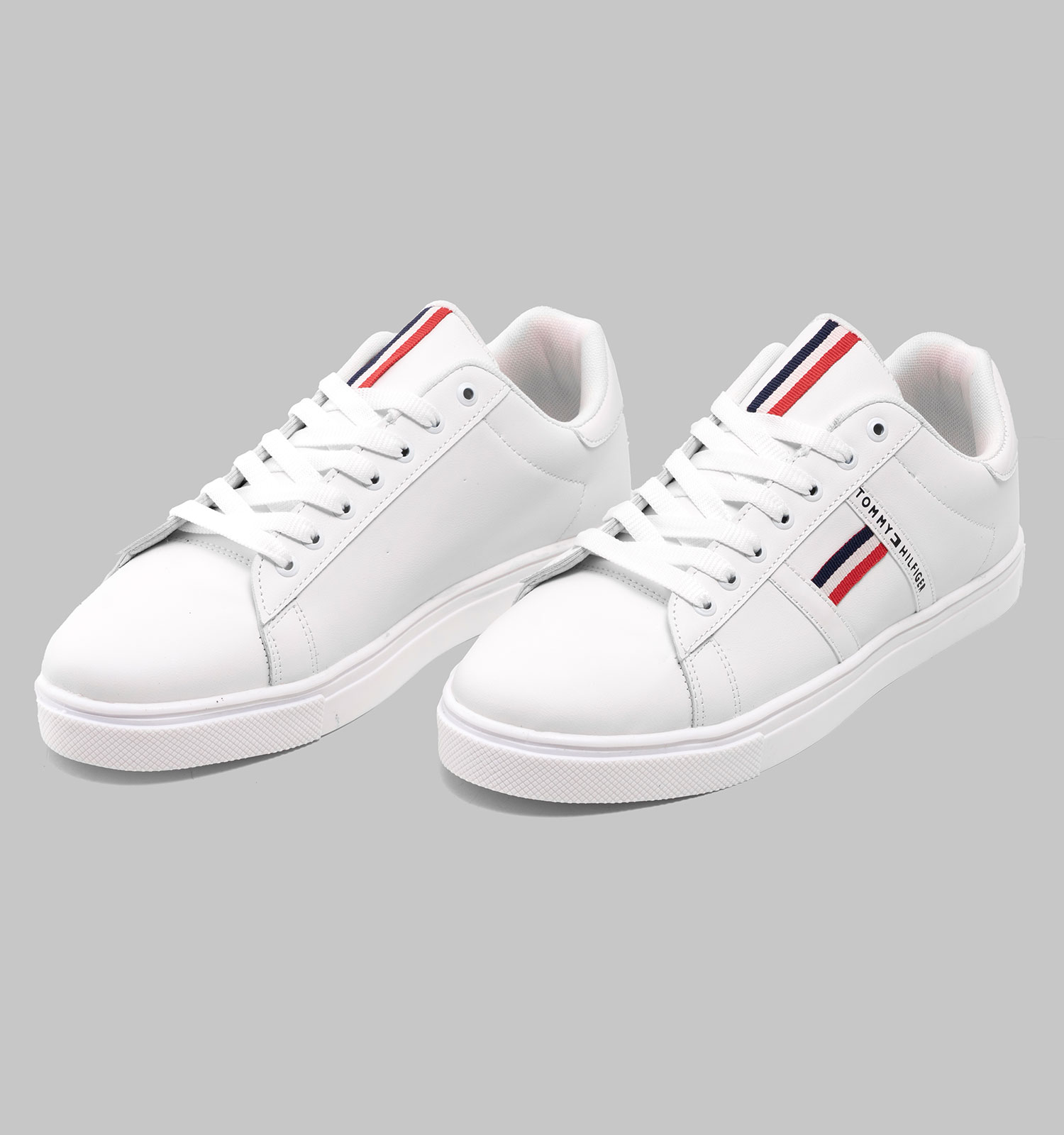 کفش روزمره Tommy مردانه سفید بند دار مدل 46843