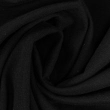 تیشرت یقه گرد مردانه مشکی نخ پنبه گلدوزی شده مدل 47623