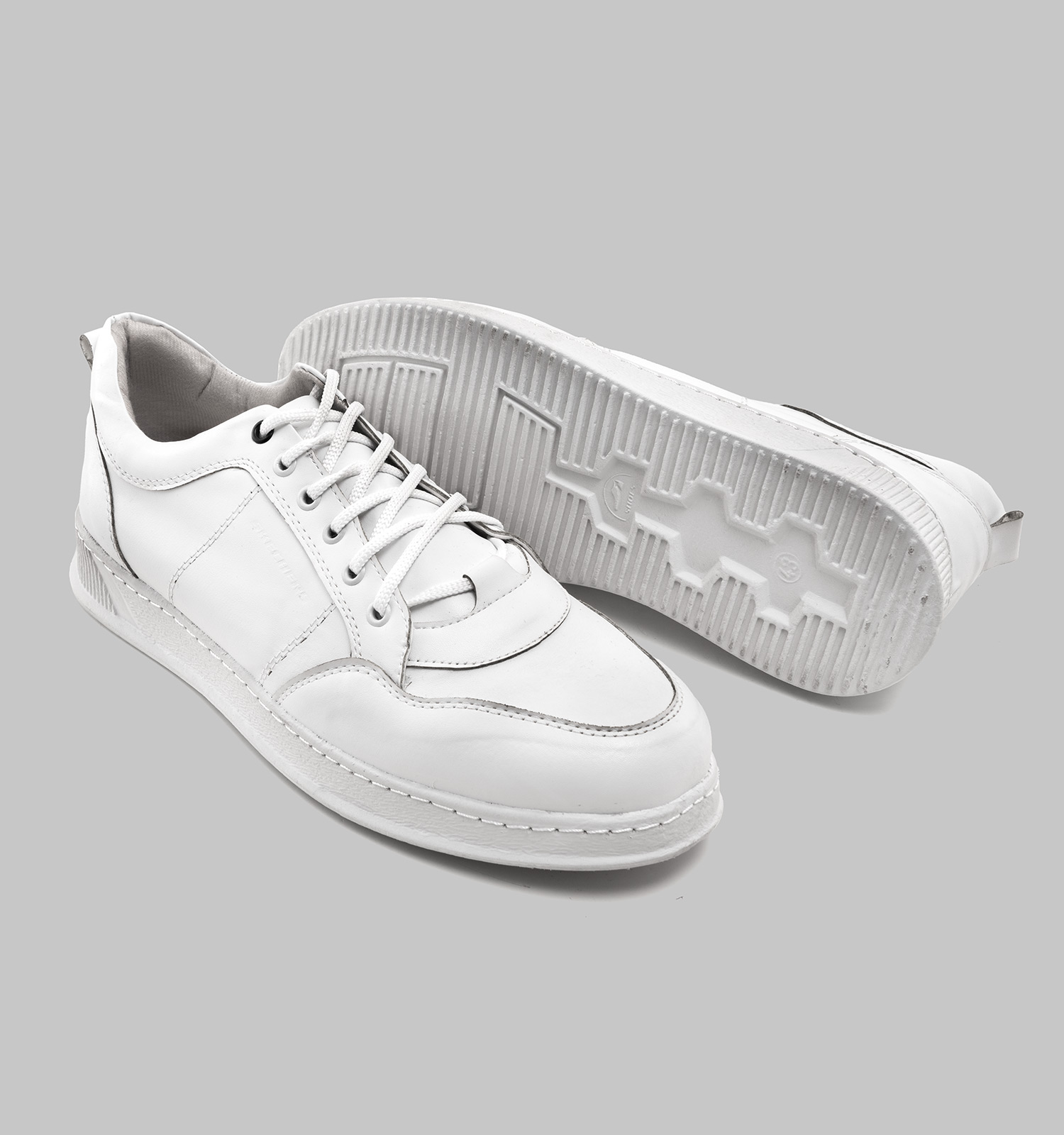 کفش روزمره Skechers مردانه سفید بند دار مدل 47188