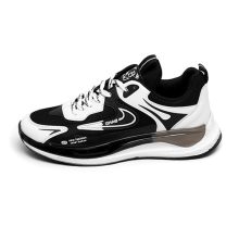 کفش اسپرت Nike مردانه مشکی سفید بندی مدل 46707