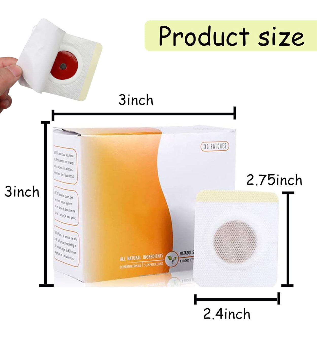 چسب لاغری اسلیم پچ Slim Patch مدل 47049