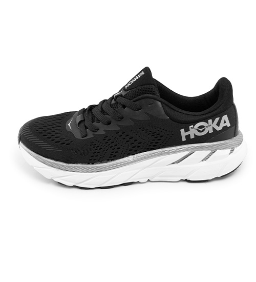 کفش اسپرت hoka مردانه مشکی بندی مدل 46502