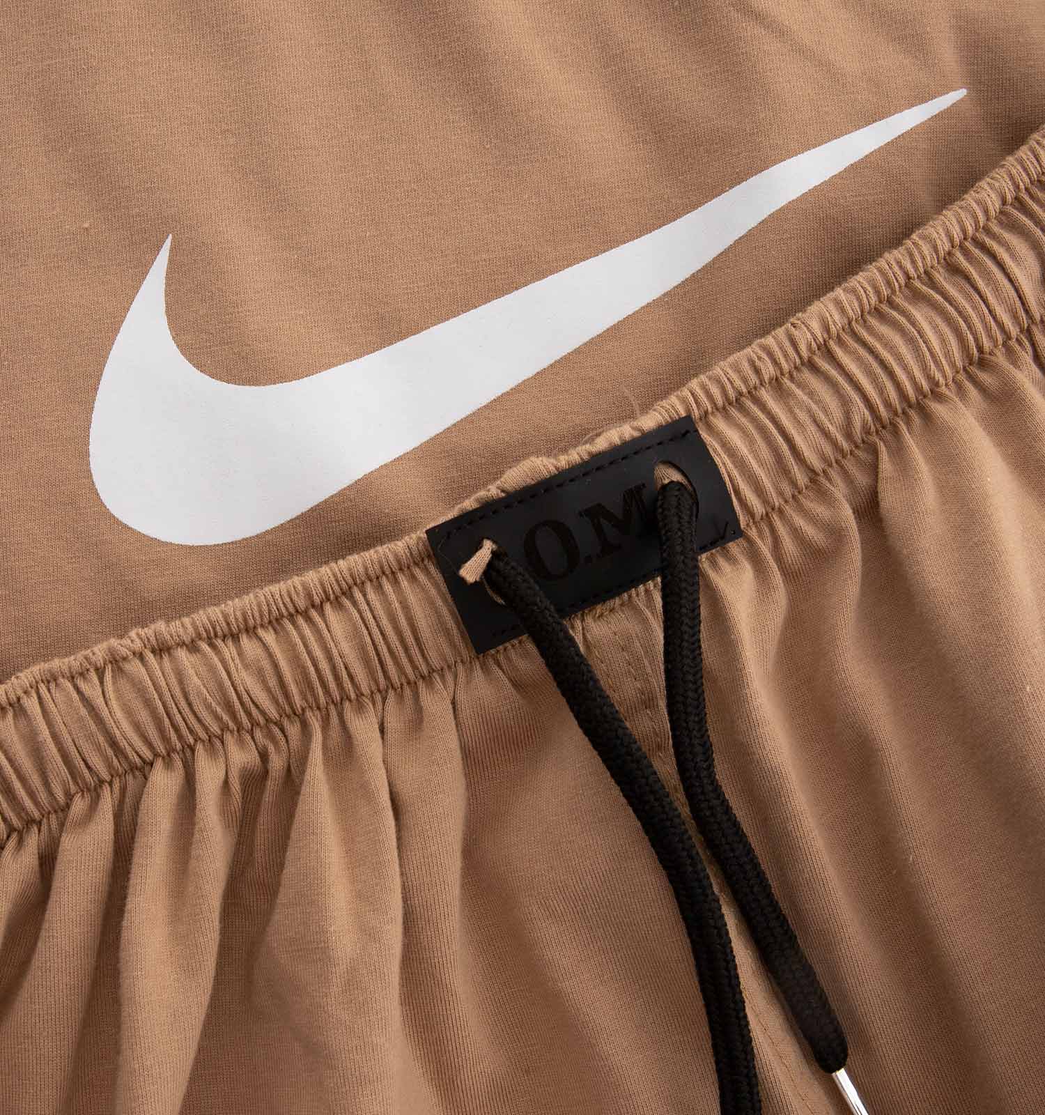 ست تیشرت و شلوارک مردانه طرح دار Nike یقه گرد مدل 47710