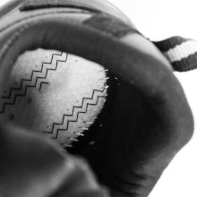 کفش اسپرت  Nike مردانه مشکی بندی چرم مصنوعی  مدل 42691