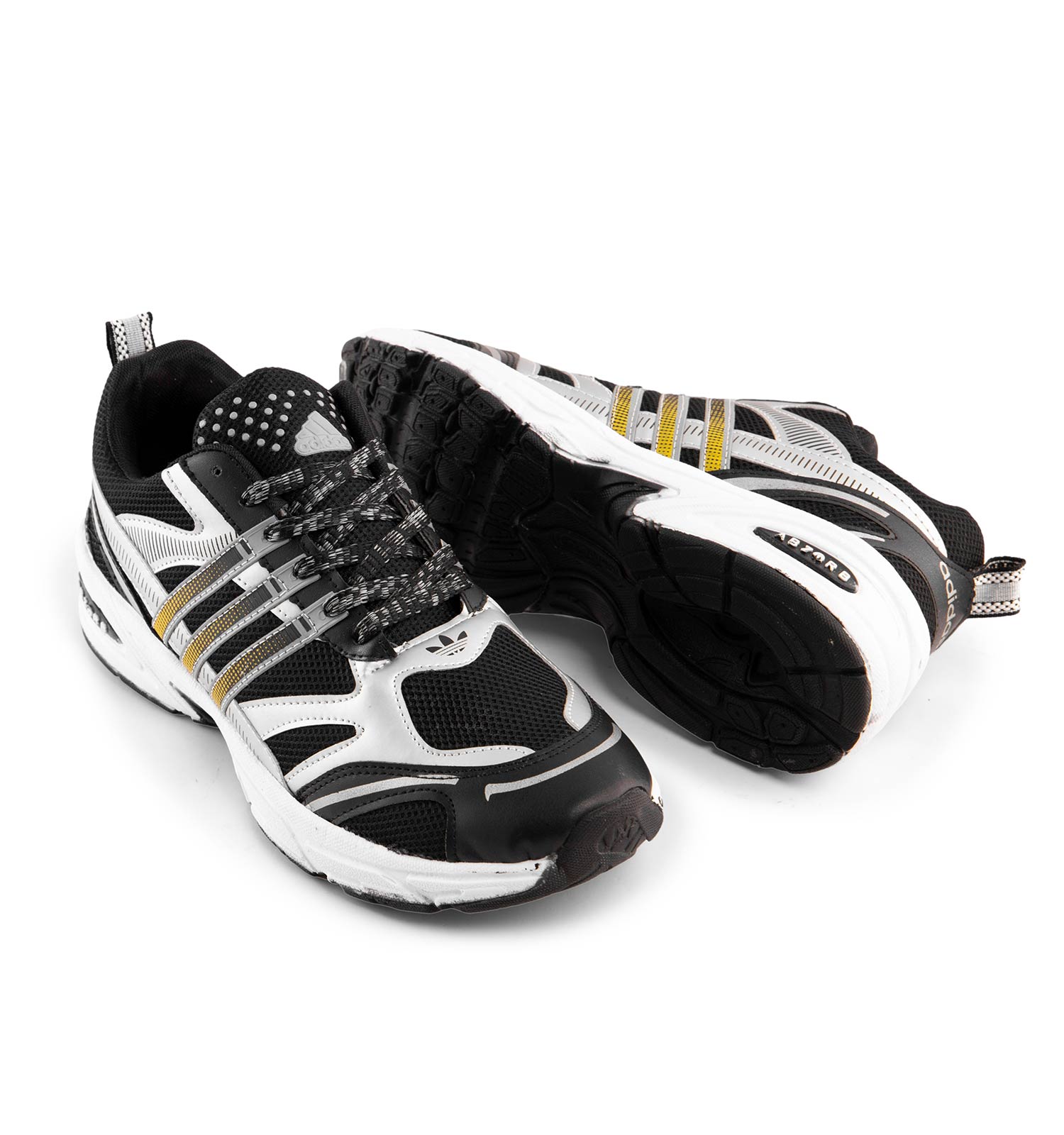 کفش اسپرت Adidas  مردانه مشکی بندی مدل 43177