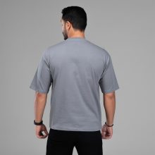 تیشرت یقه گرد مردانه نخ پنبه طرح دار مدل 47997